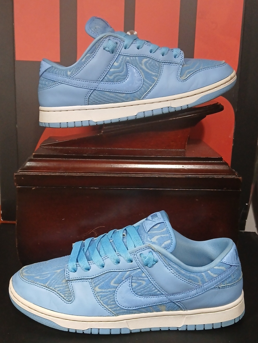Nike Dunk Low "TOPOGRAPHY UNIVERSITY BLUE" Mens Size-10 (2023)  100%AUTHENTIC!